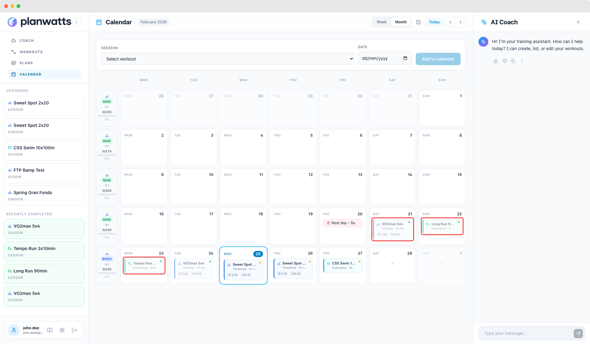 Kalender Sync-Button und Event mit Provider-Badges